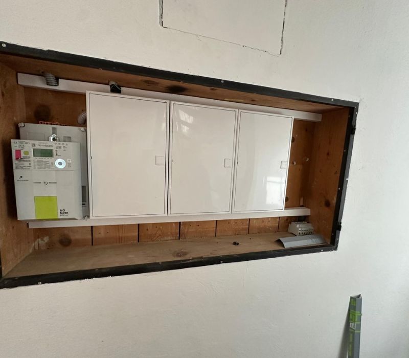 Komplette Elektroinstallation Einfamilienhaus Hernals Wien