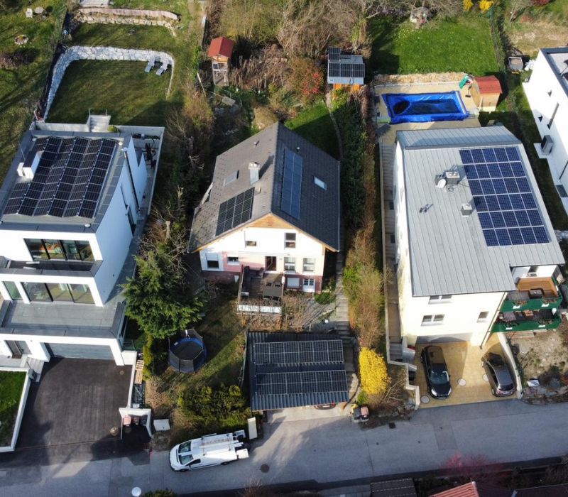 Photovoltaik Anlage für Gewerbe und Mehrfamilienhäuser in Wien