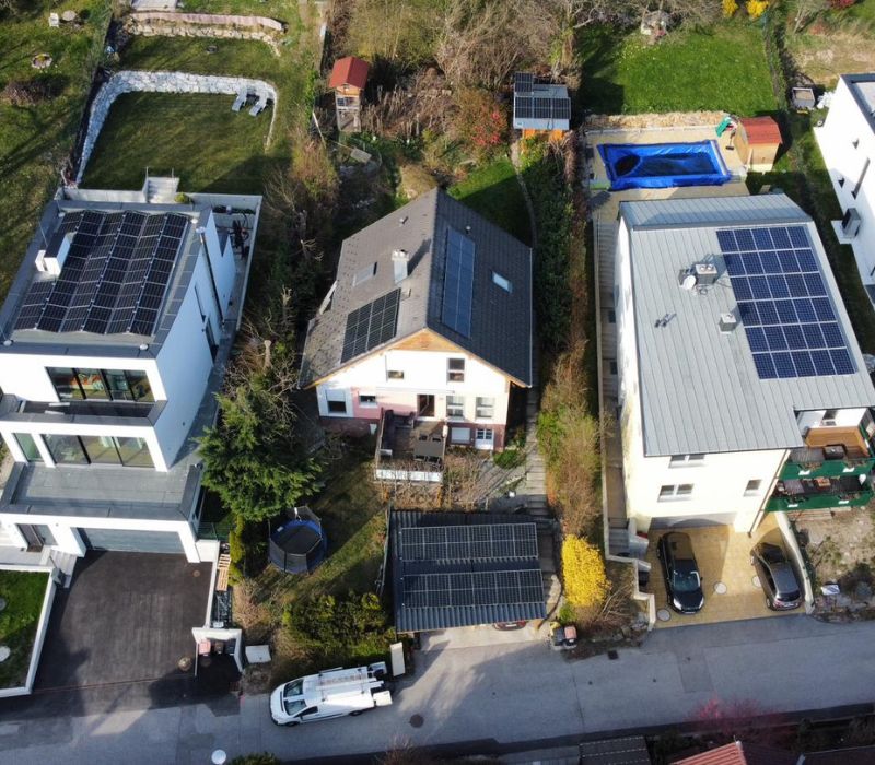 Photovoltaik Anlage auf Gewerbeobjekt in Liesing 1230 Wien